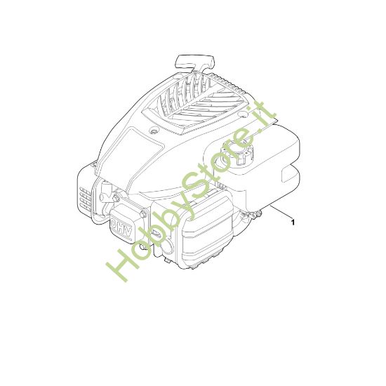 Picture of A - Motore completo EVC 200.1 (EVC200-0002)